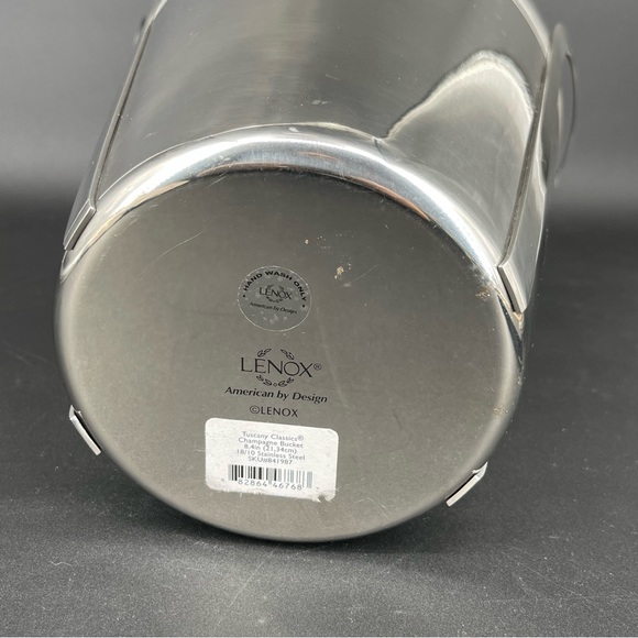 LENOX TUSCANY CLASSICS® STAINLESS CHAMPAGNE BUCKET - Picture 9 of 12